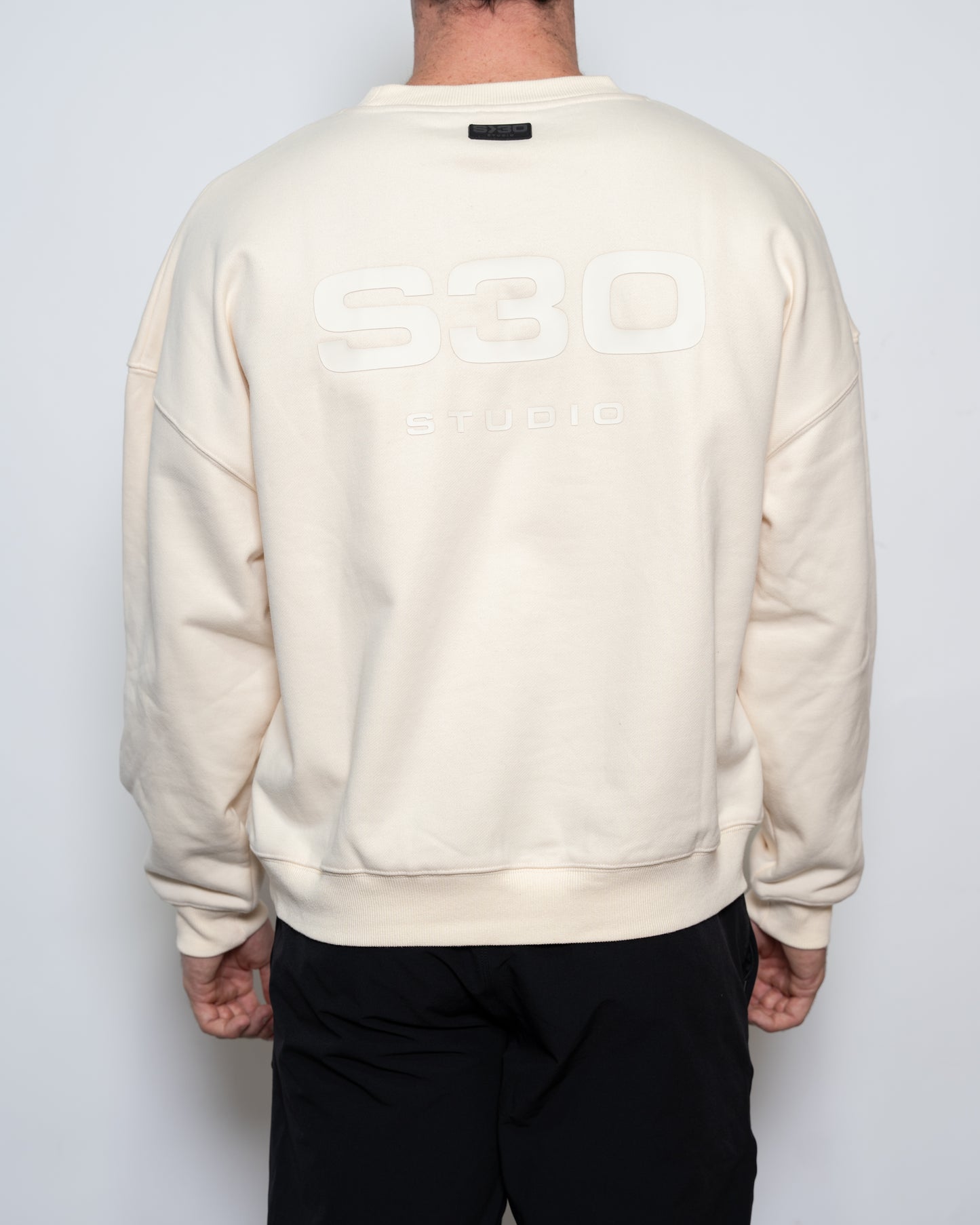 S30 CREAM UNISEX CREWNECK