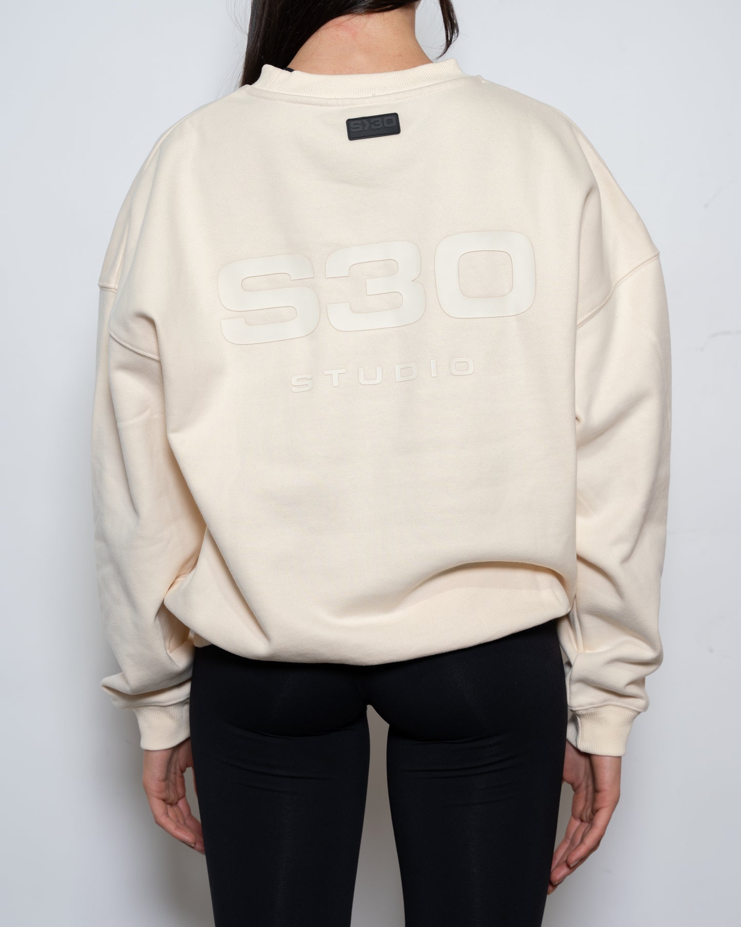 S30 CREAM UNISEX CREWNECK